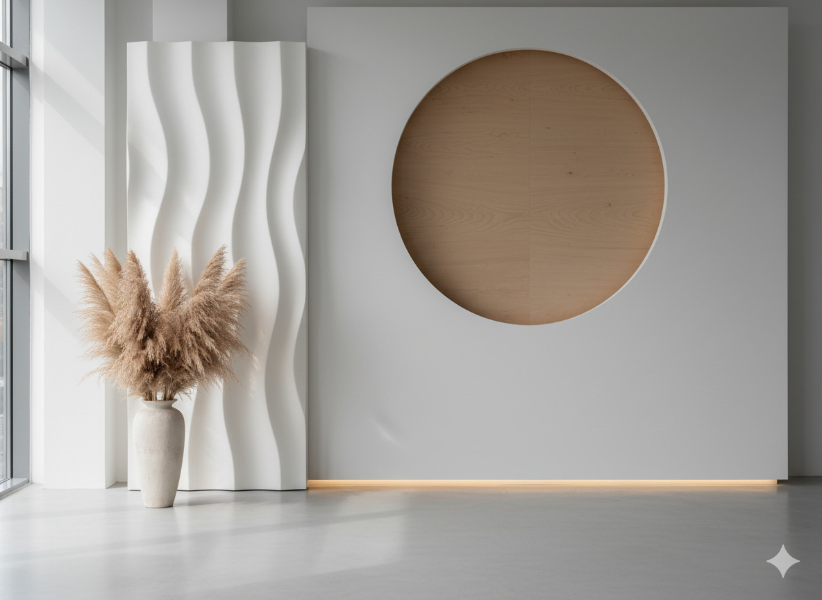 Moderne minimalistisk foto zone